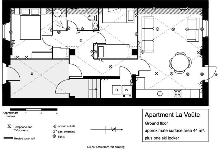 Two Bedroom Apartment La Voute, Chandon Near Meribel - Sleeps 4 Adults Or 2 Adults And 3 Children Les Allues Exteriér fotografie